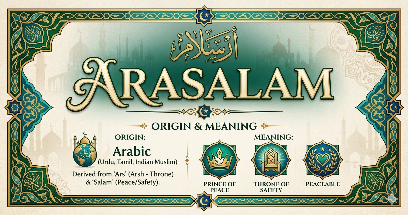 Arasalam Name Meaning, Origin, Culture & Deep Analysis
