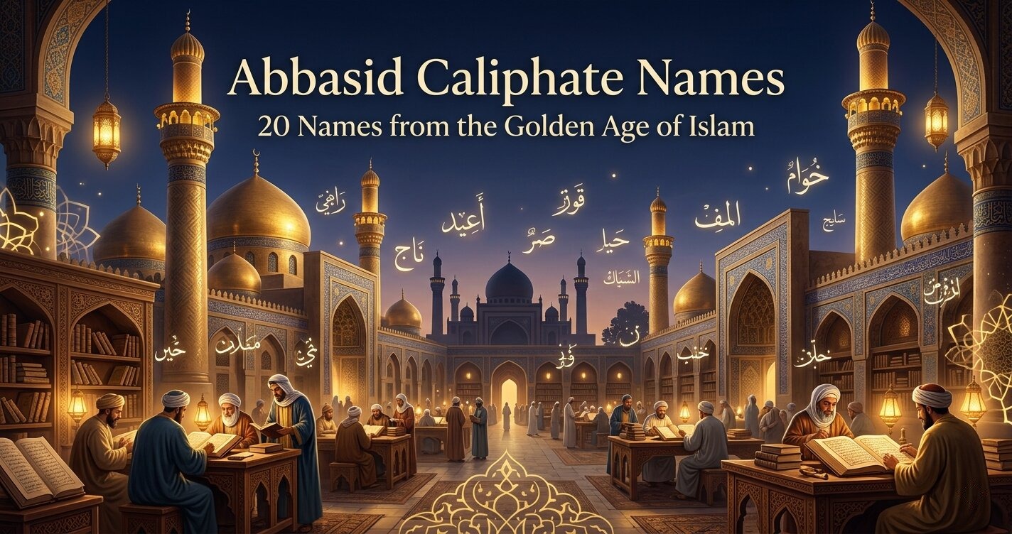 Abbasid Caliphate Names: 20 Names from the Golden Age of Islam