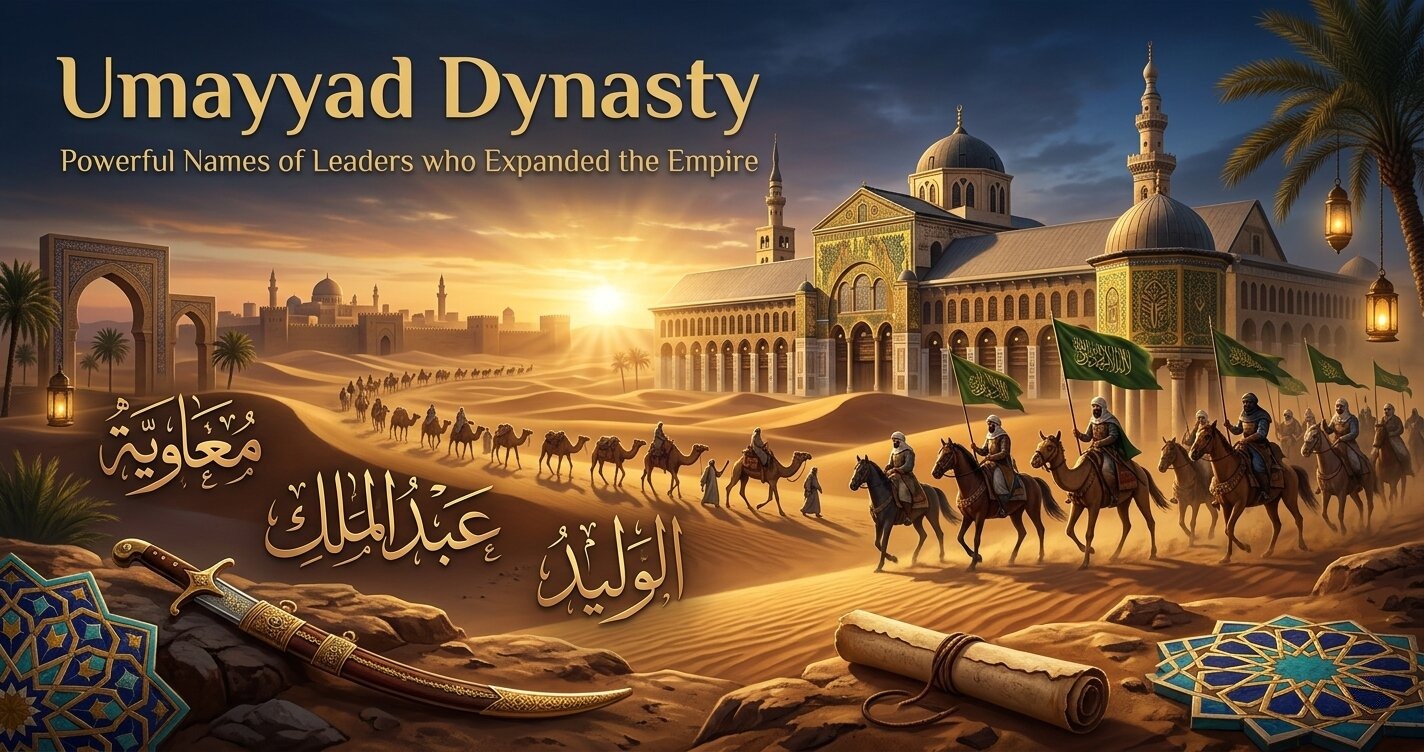 Umayyad Dynasty Names: Powerful Names of Leaders Who Expanded the Islamic Empire
