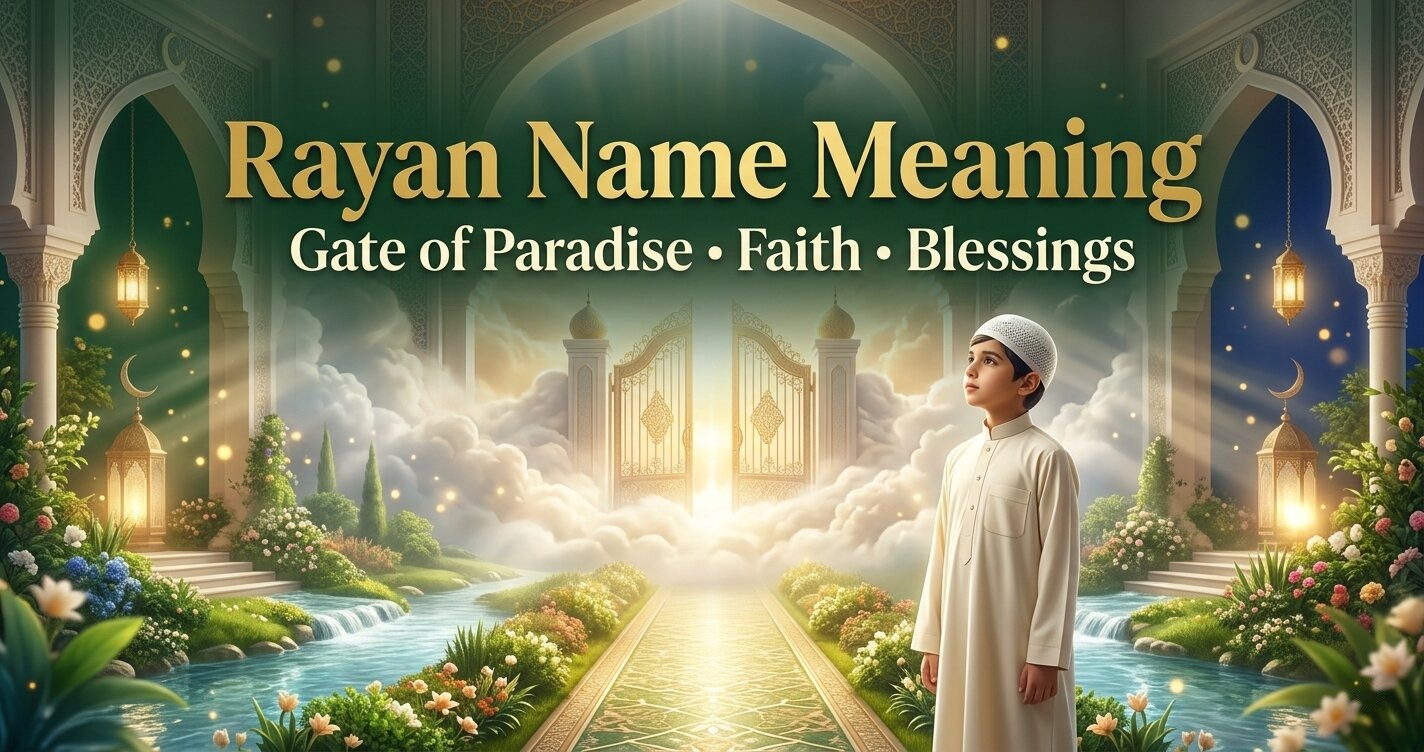 Rayan Name Meaning: The Gate of Paradise for the Fasting