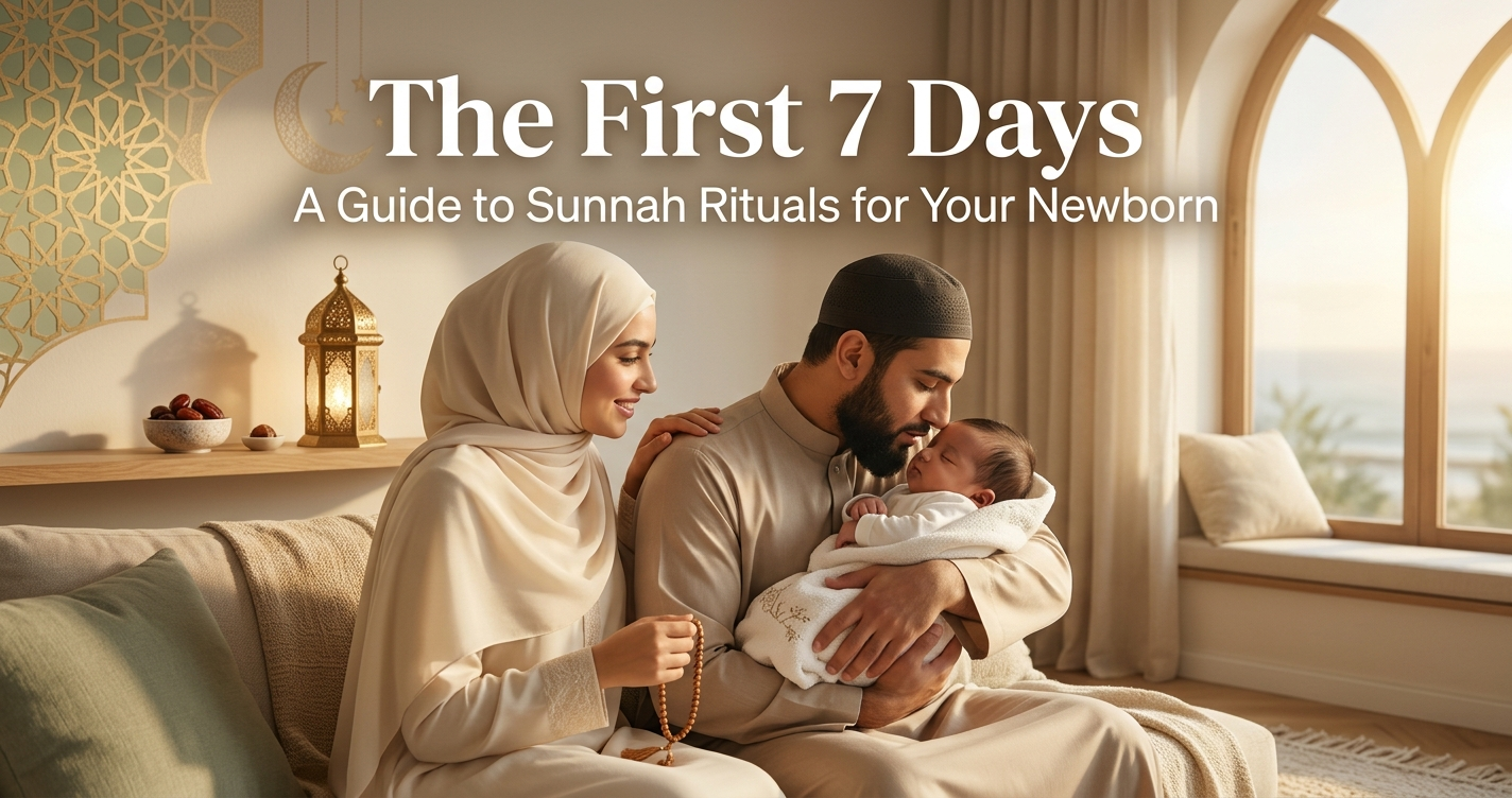 The First 7 Days: A Guide to Sunnah Rituals for Your Newborn | Islamic Parenting Guide