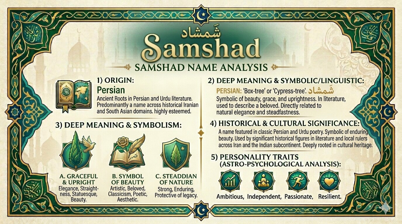 Samshad Name Meaning, Origin, Culture & Deep Analysis