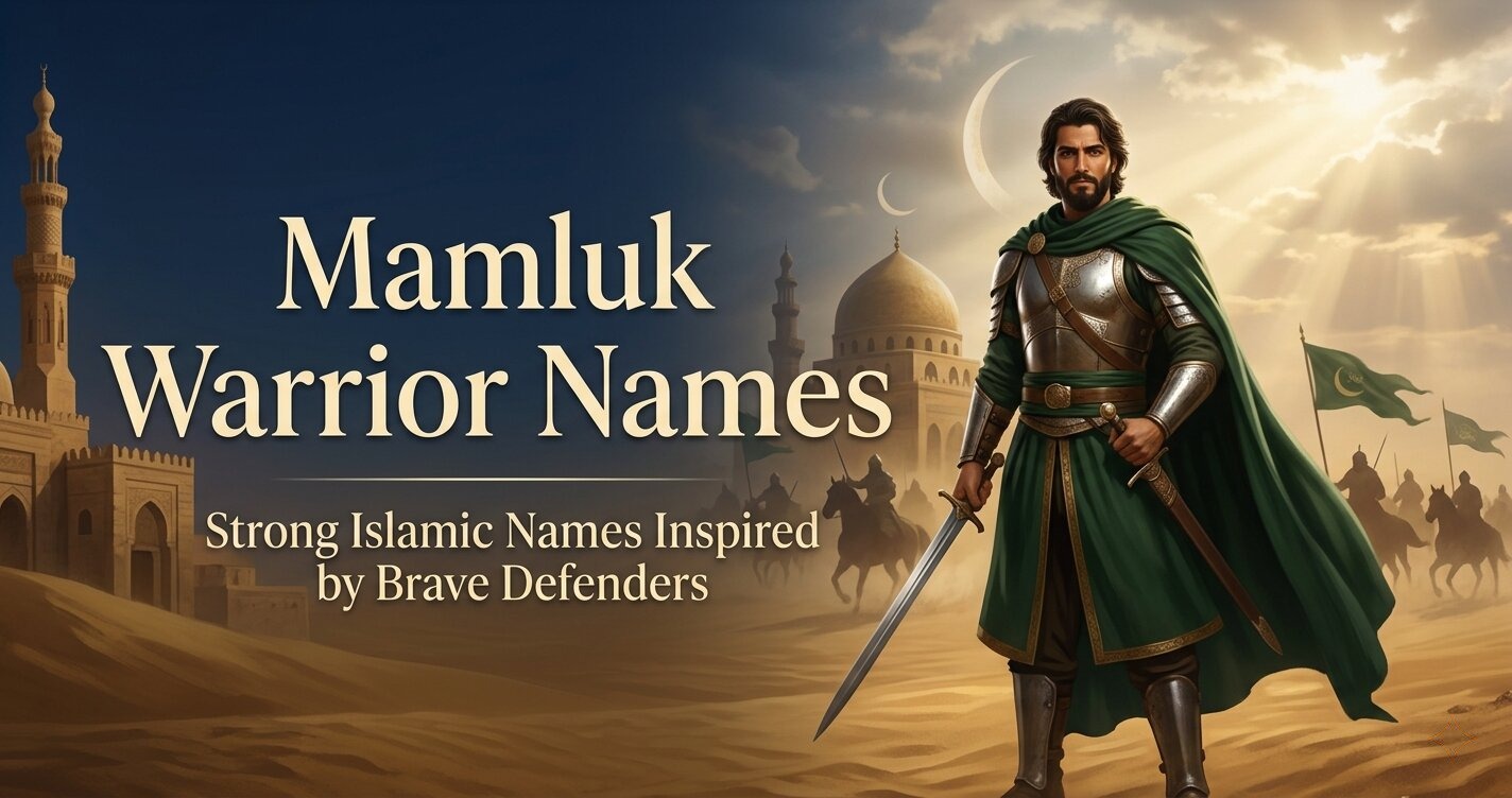 Mamluk Warrior Names: Strong Islamic Names Inspired by Brave Defenders of Islam