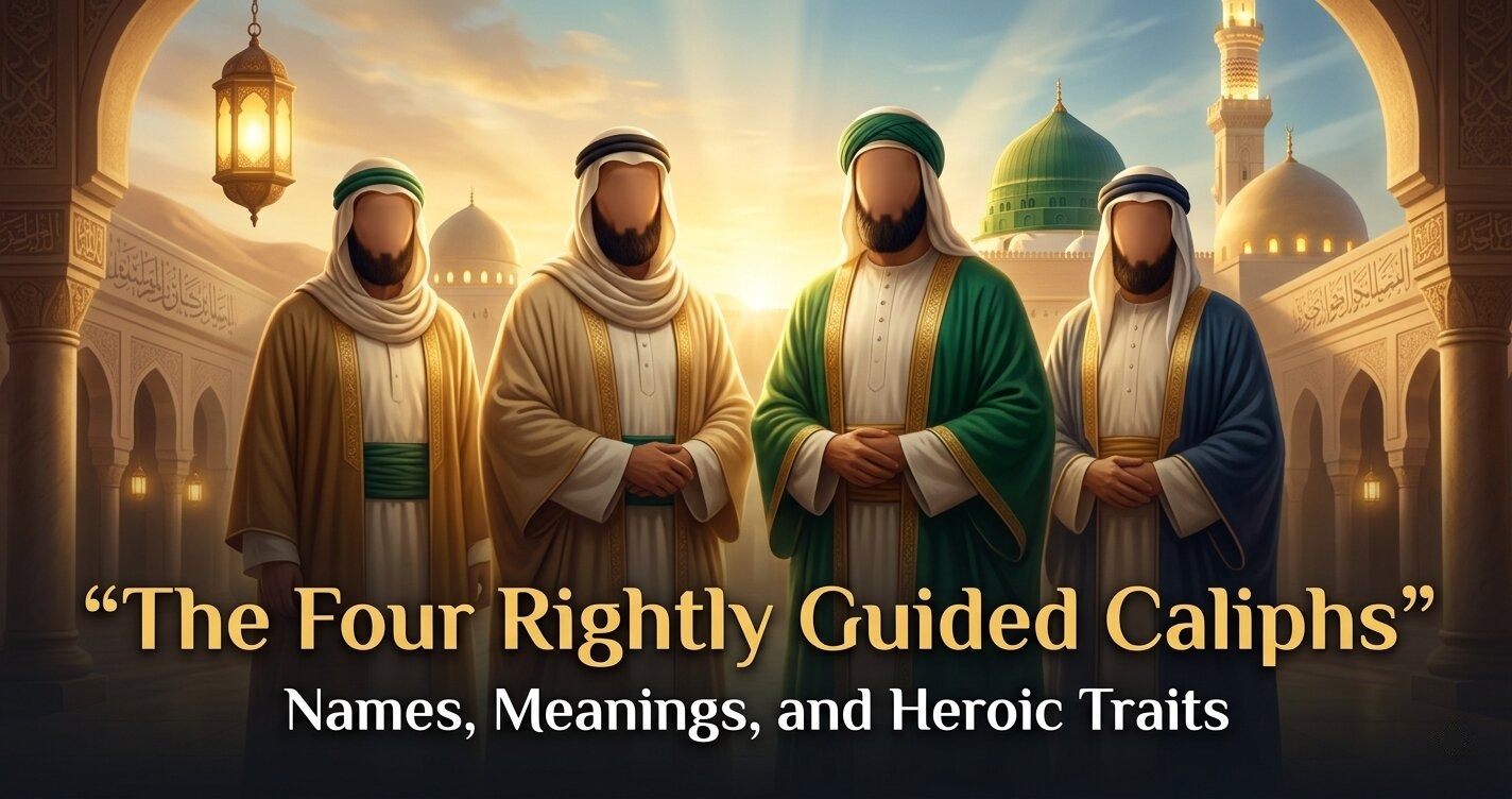 The Four Rightly Guided Caliphs: Names, Meanings, and Heroic Traits in Islamic History