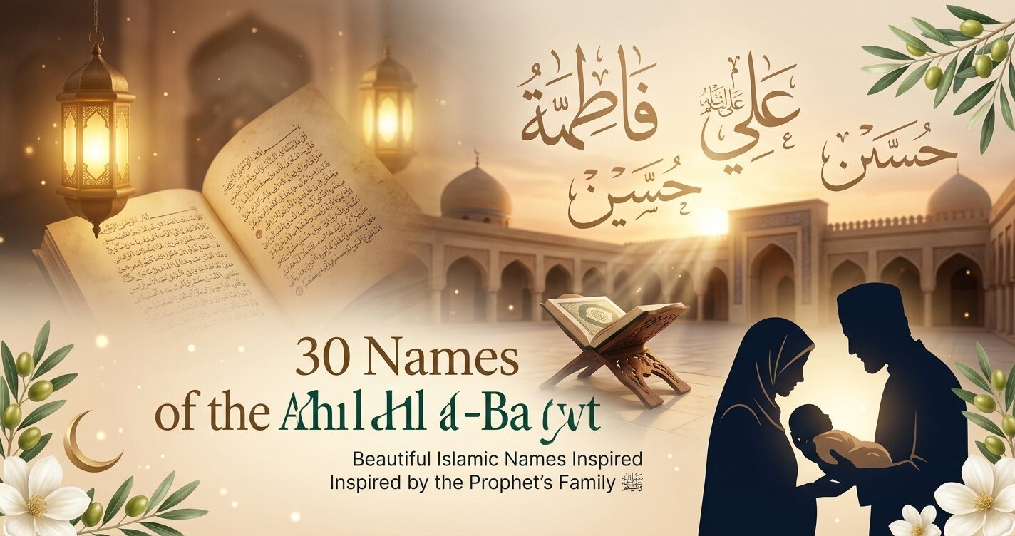 30 Names of the Ahl al-Bayt (The Prophet’s Family) for Muslim Boys & Girls