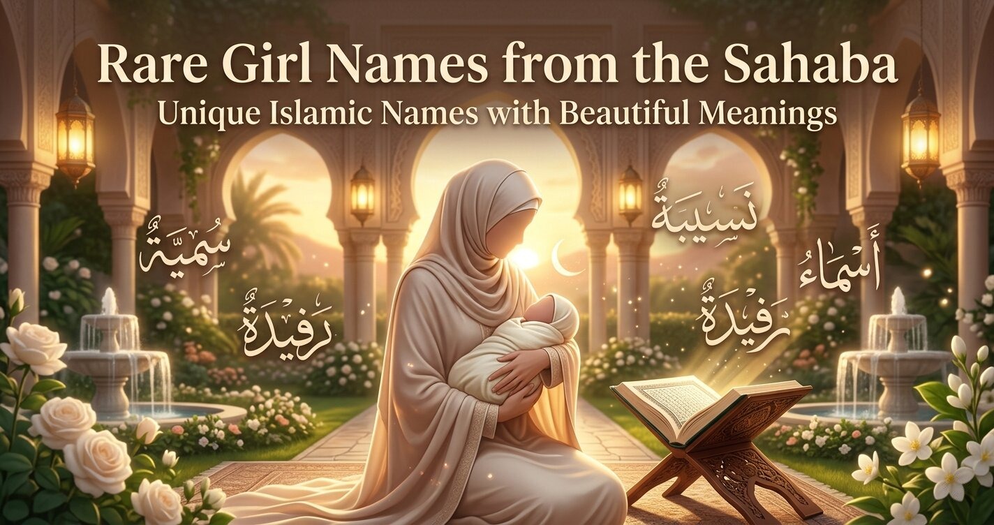 Rare Girl Names from the Sahaba That Are Truly Unique | Beautiful Islamic Baby Girl Names