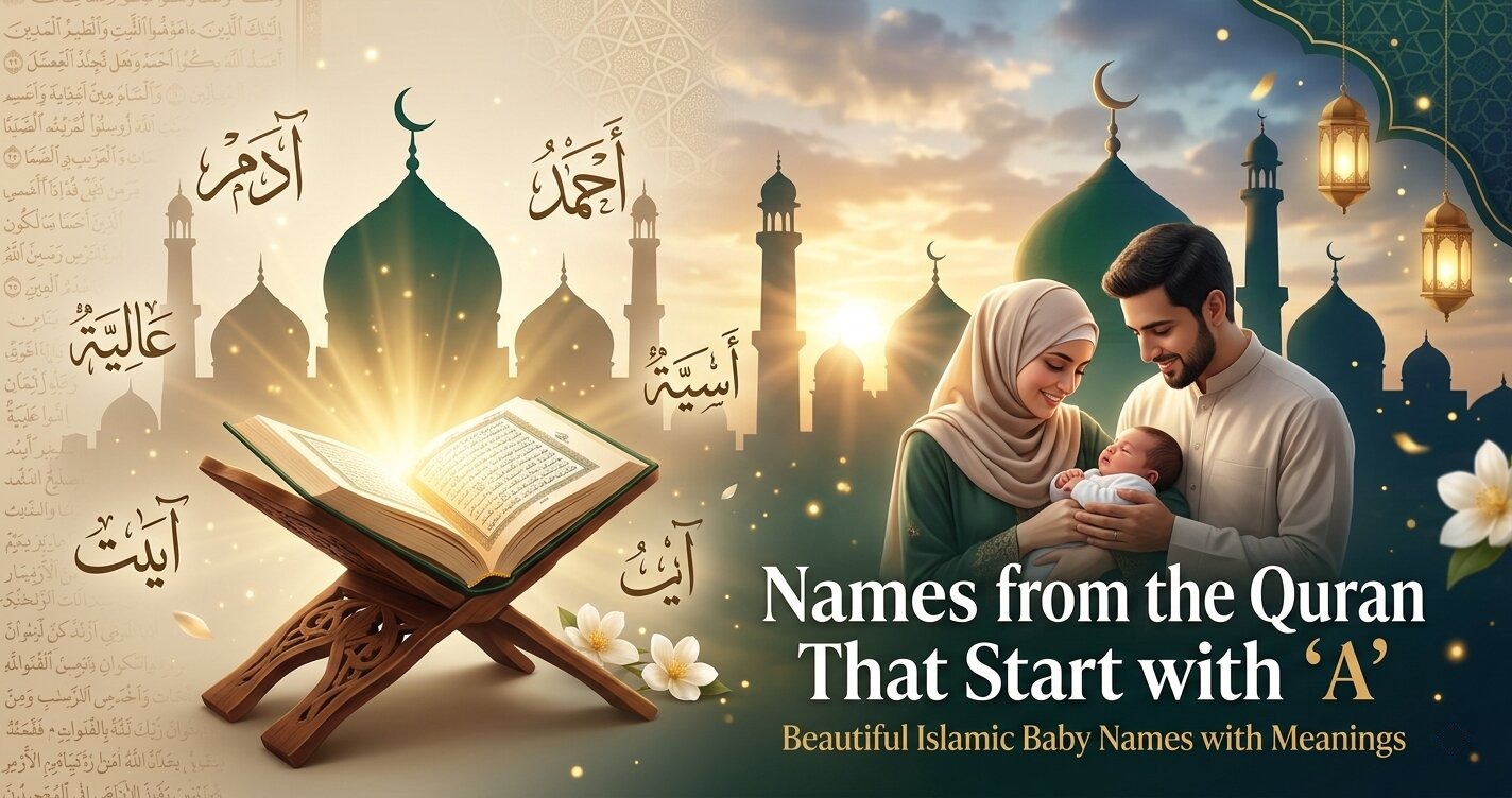Names from the Quran That Start with ‘A’ | Beautiful Islamic Baby Names with Meanings