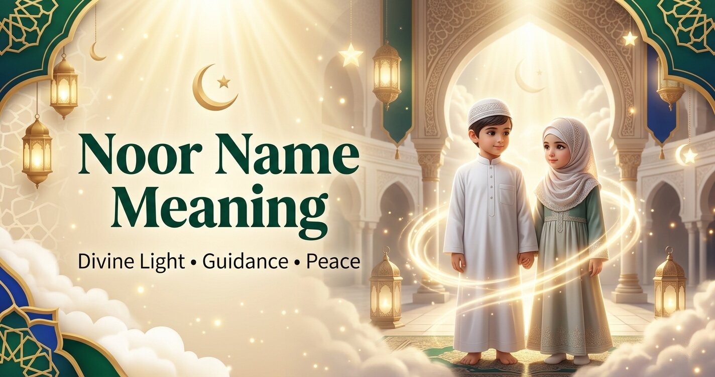 Noor Name Meaning: The Divine Light and its Multi-gender Appeal