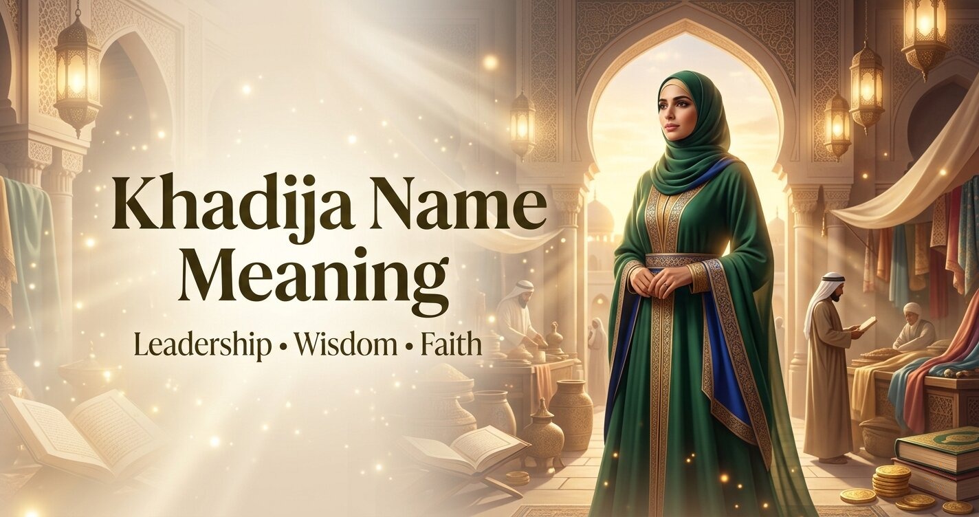 Khadija Name Meaning: Leadership, Business, and the Mother of Believers