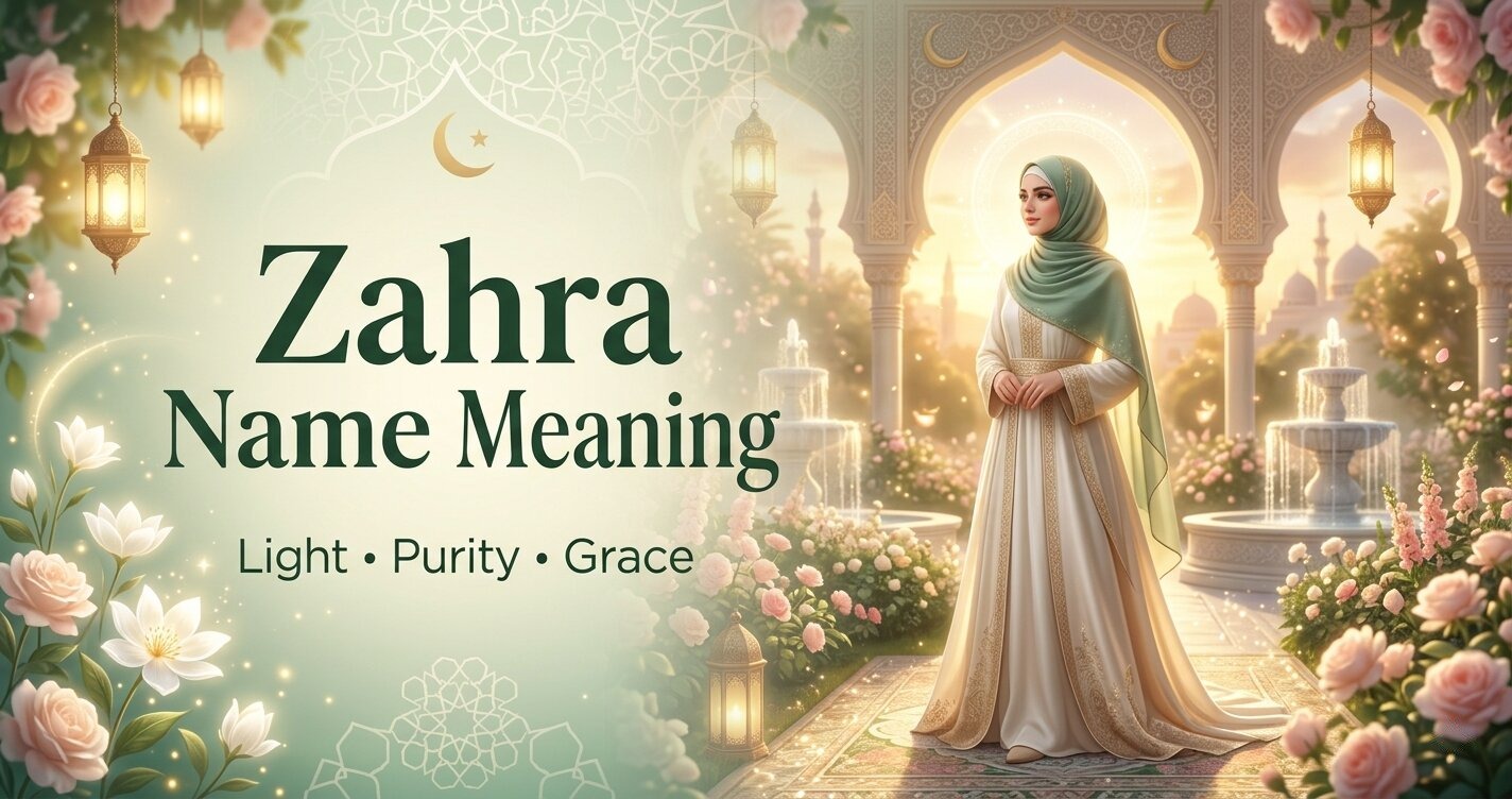Zahra Name Meaning: The Shining Flower of the Ahl al-Bayt